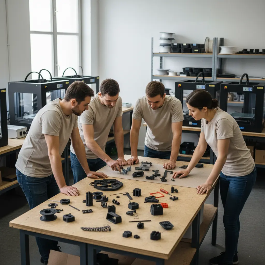 3D-Druck-Team